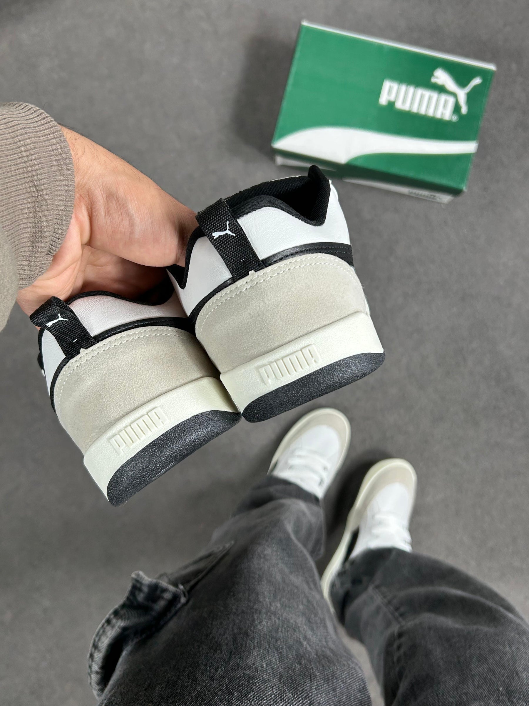 Tênis Puma Fenty Branco e Preto