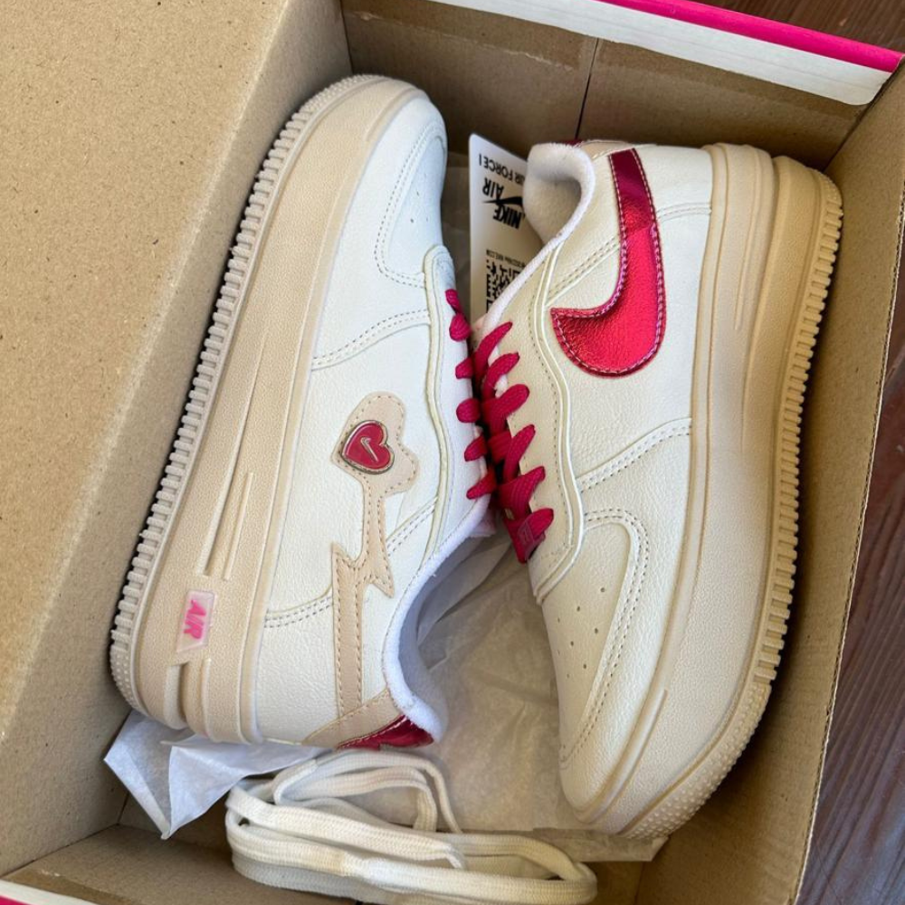 Nike Air Force Love Pink Feminino Premium
