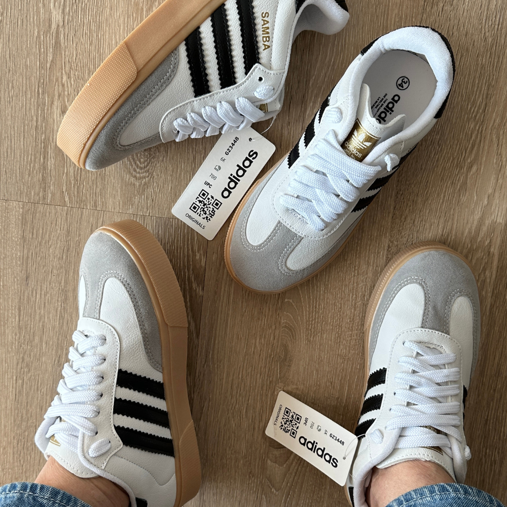 Tênis Adidas Samba Preto e Branco Premium