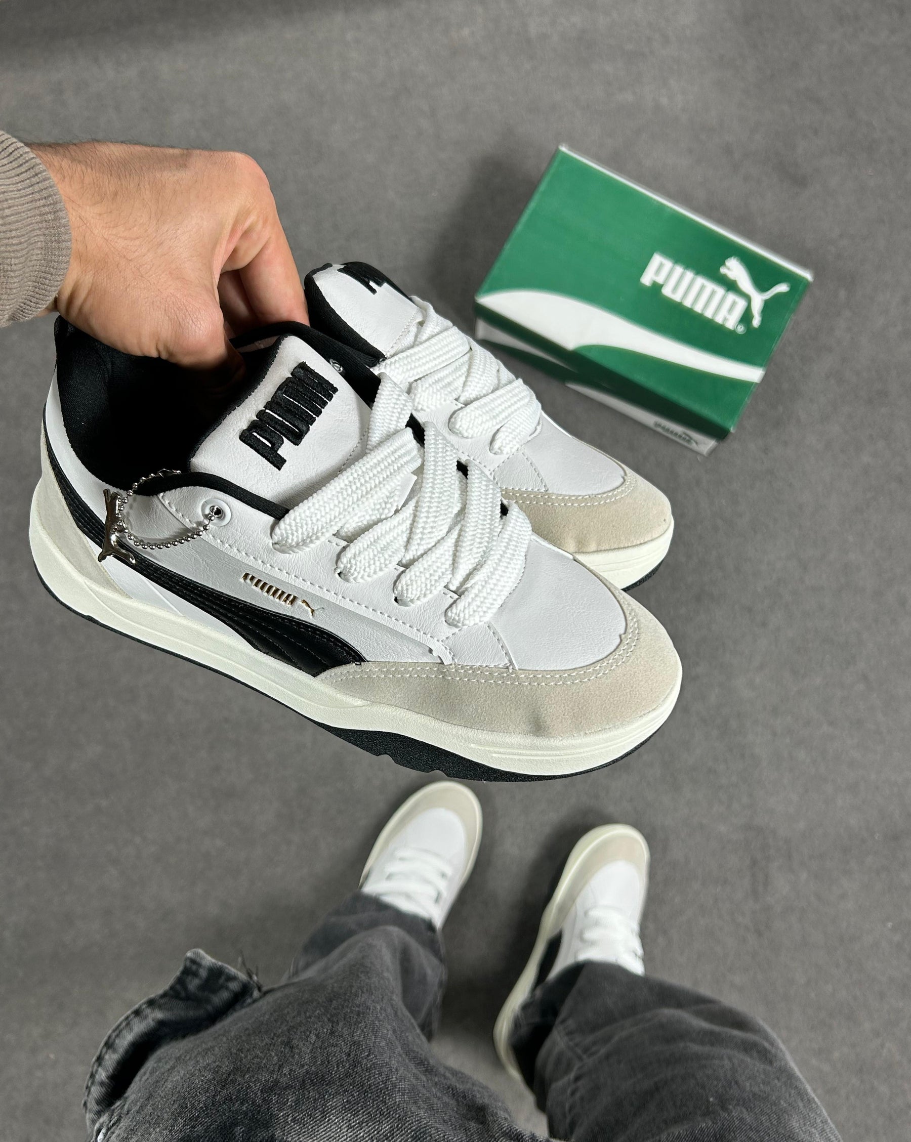Tênis Puma Fenty Branco e Preto