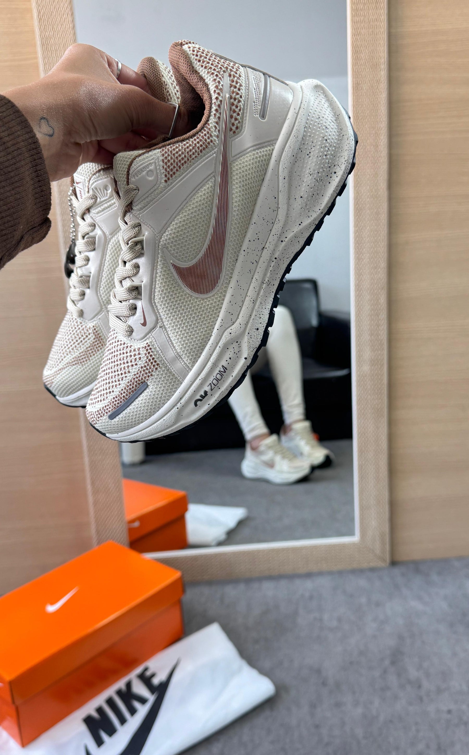 Tênis Nike Air Zoom Pegasus 41 Creme Rose