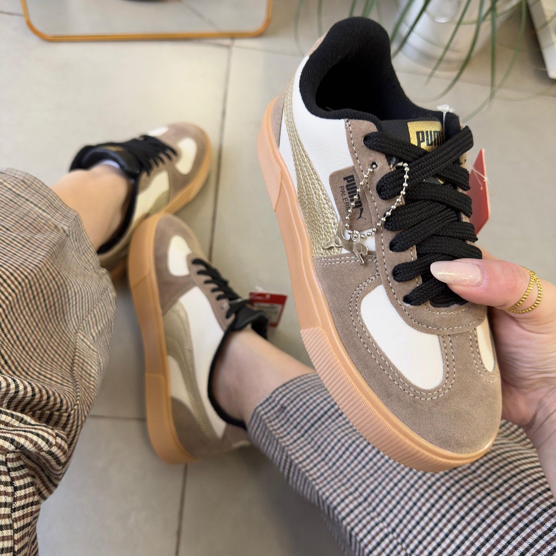 TĂȘnis Puma Palermo Off White Premium