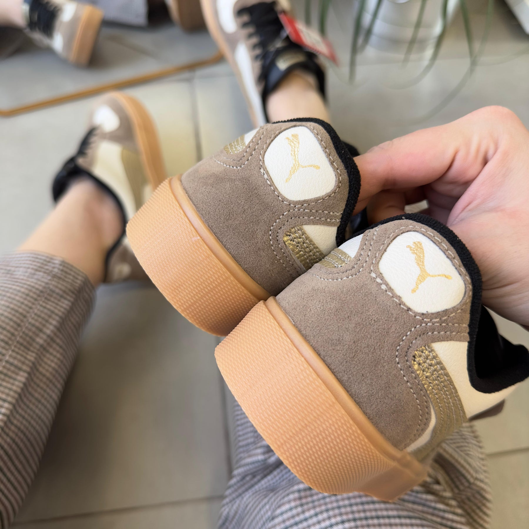 TĂȘnis Puma Palermo Off White Premium