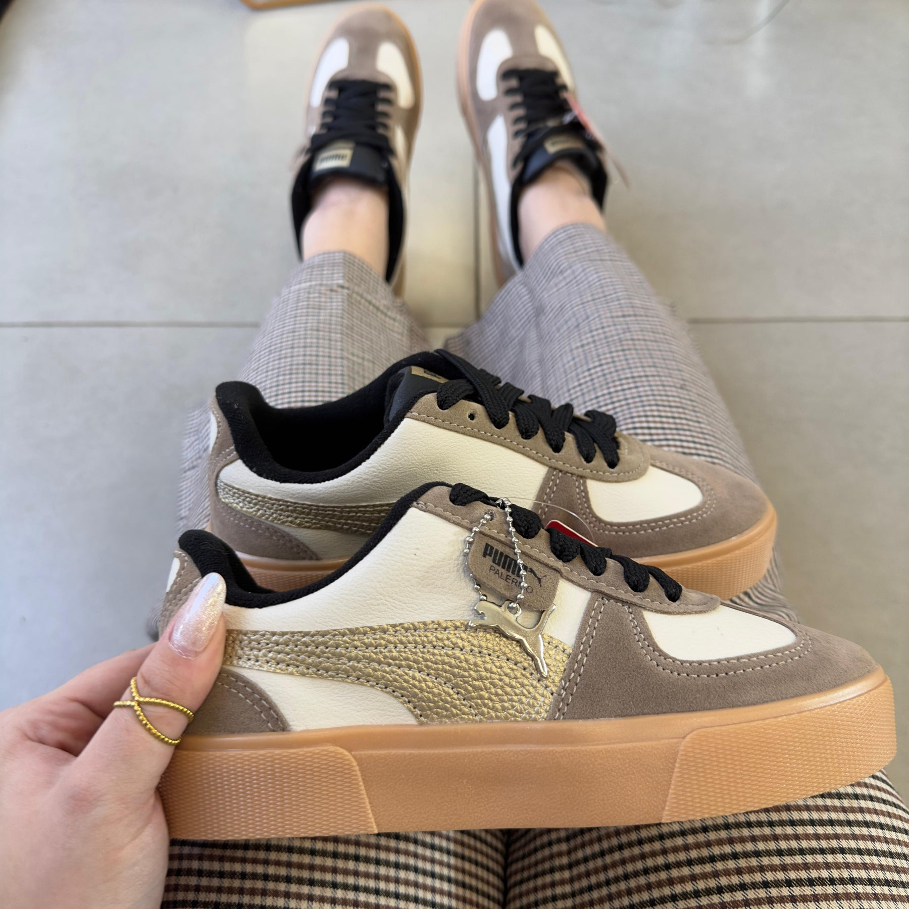 TĂȘnis Puma Palermo Off White Premium