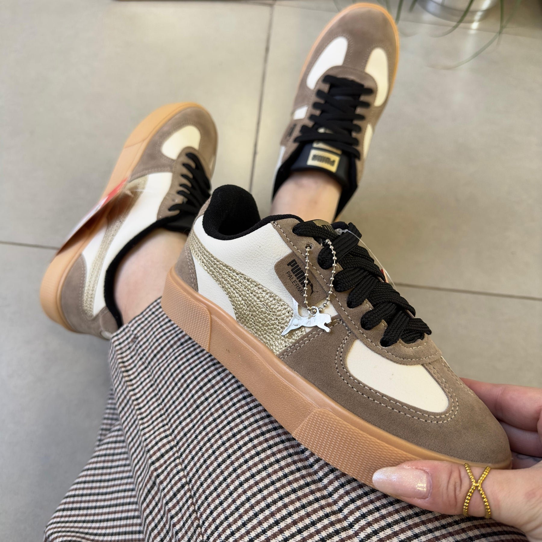 TĂȘnis Puma Palermo Off White Premium
