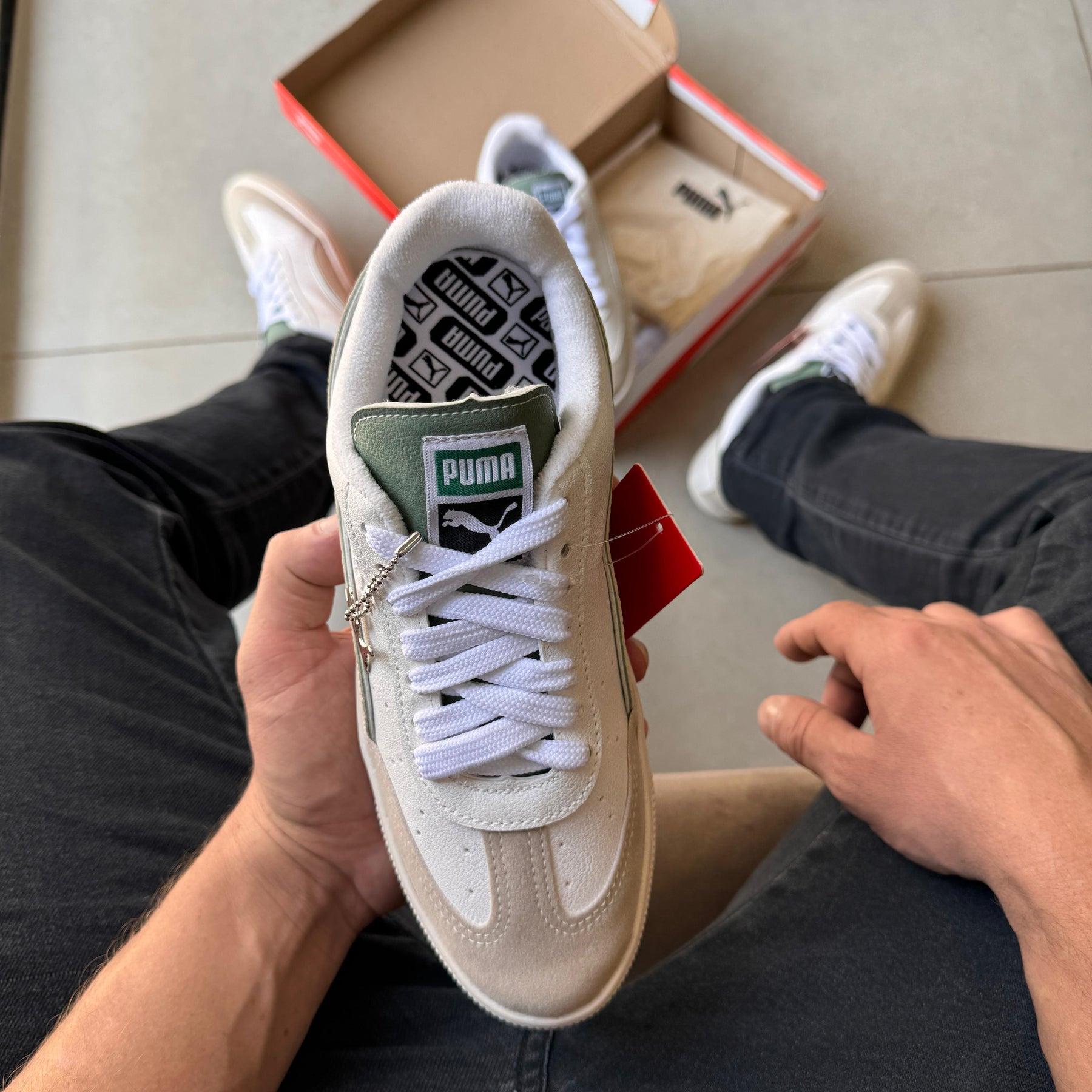 Tênis Puma Social Off Verde Masculino