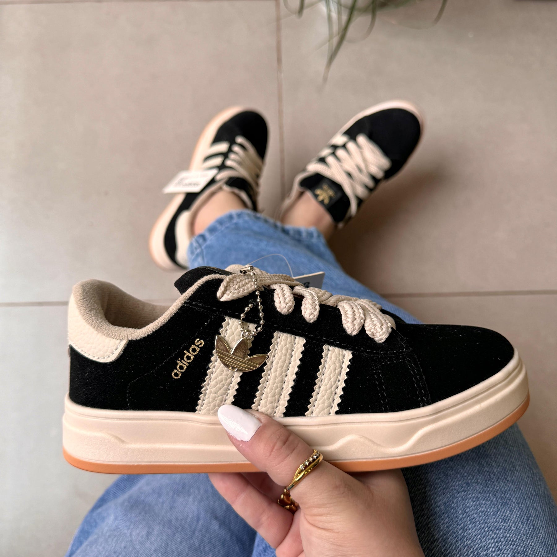 TĂȘnis Adidas Campus Preto Premium