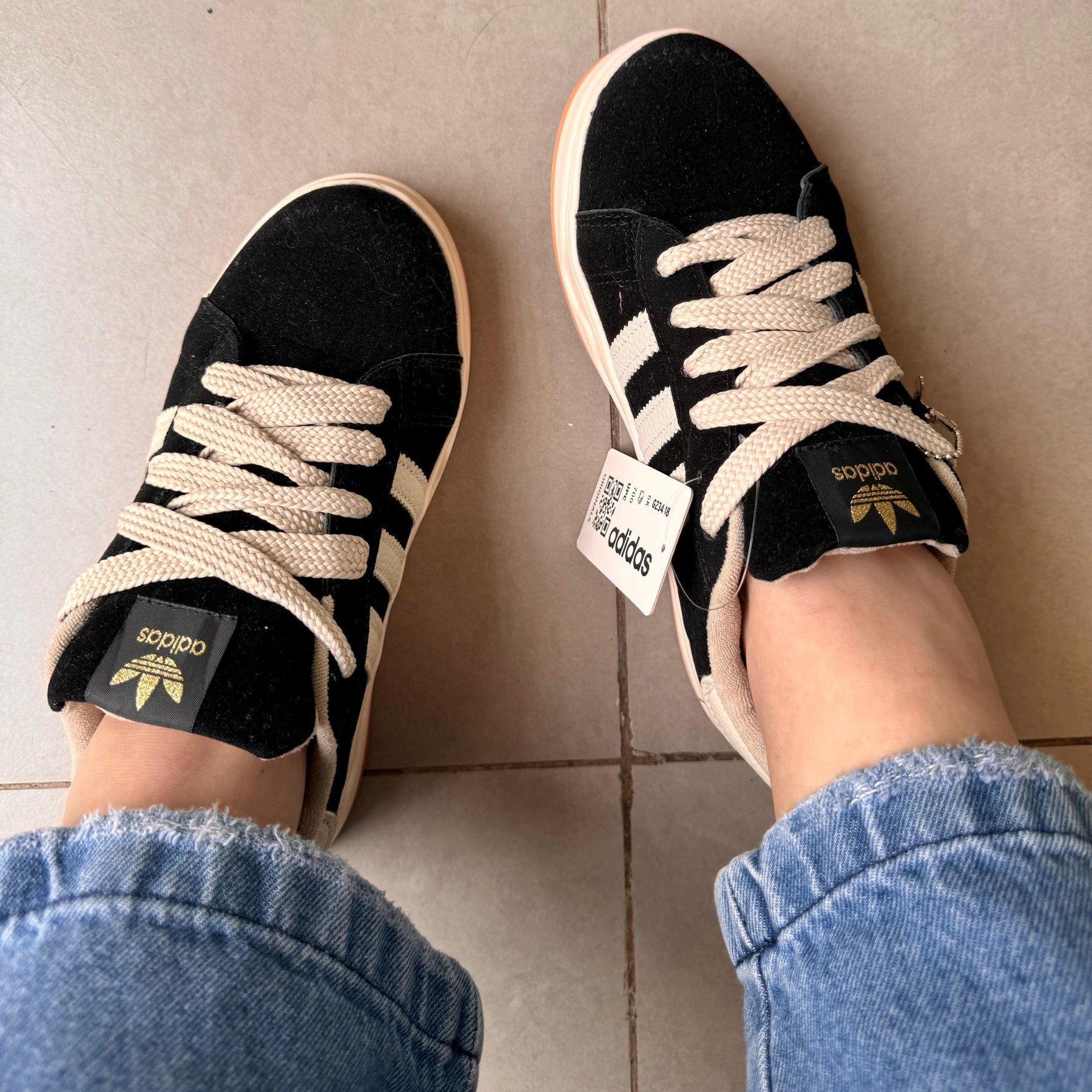 TĂȘnis Adidas Campus Preto Premium