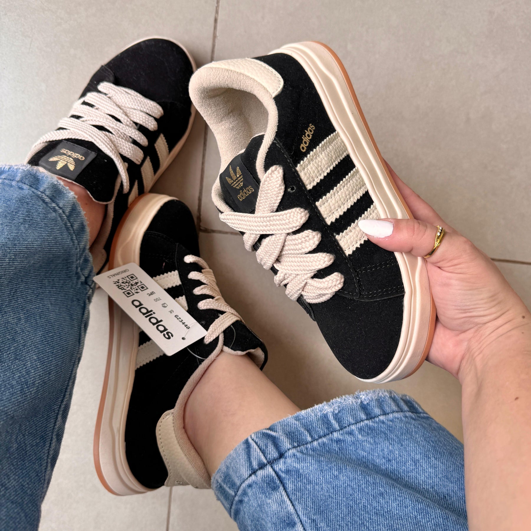 TĂȘnis Adidas Campus Preto Premium