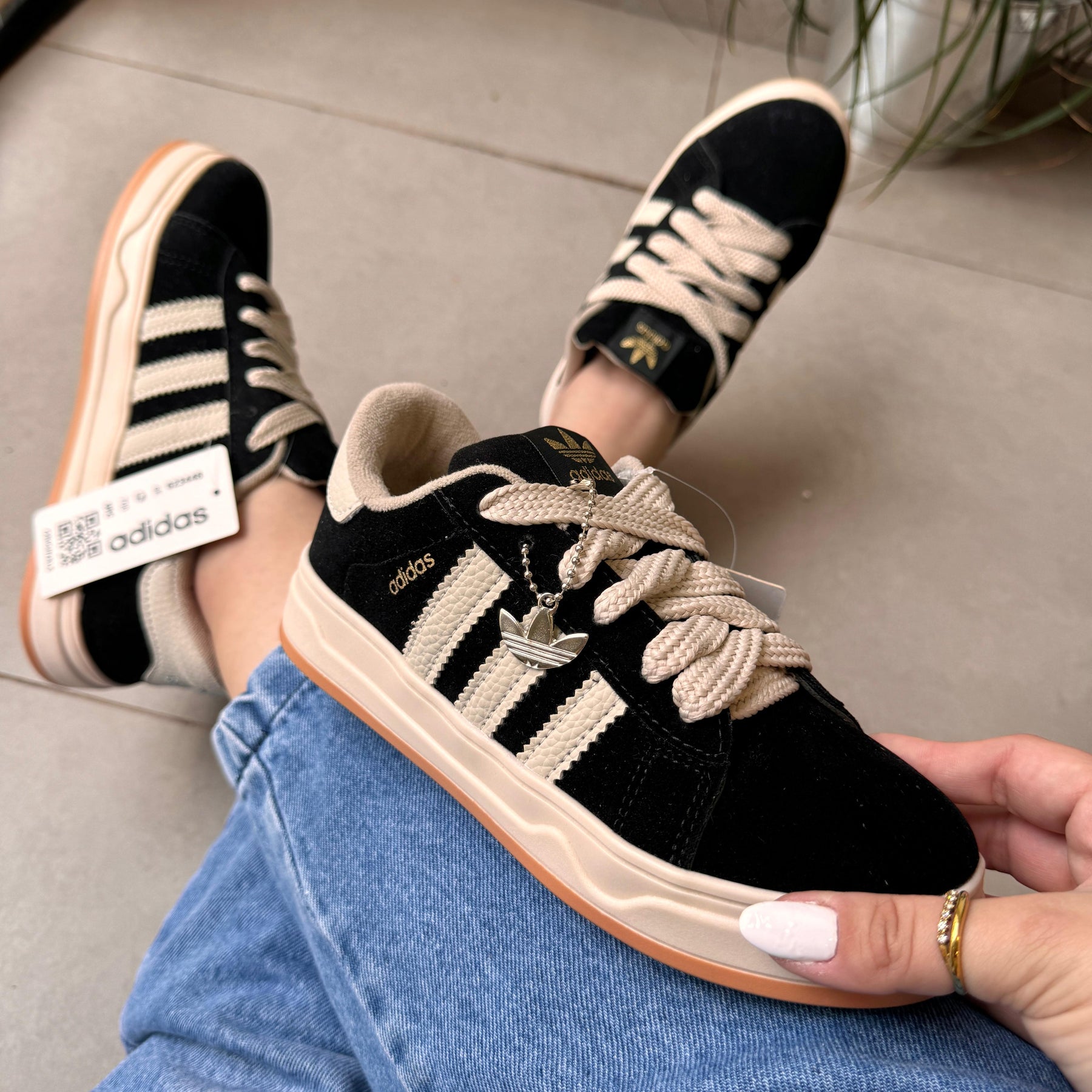 TĂȘnis Adidas Campus Preto Premium