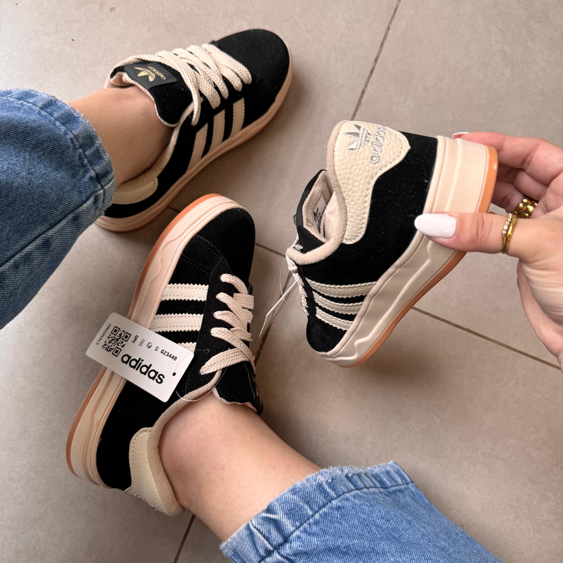 TĂȘnis Adidas Campus Preto Premium