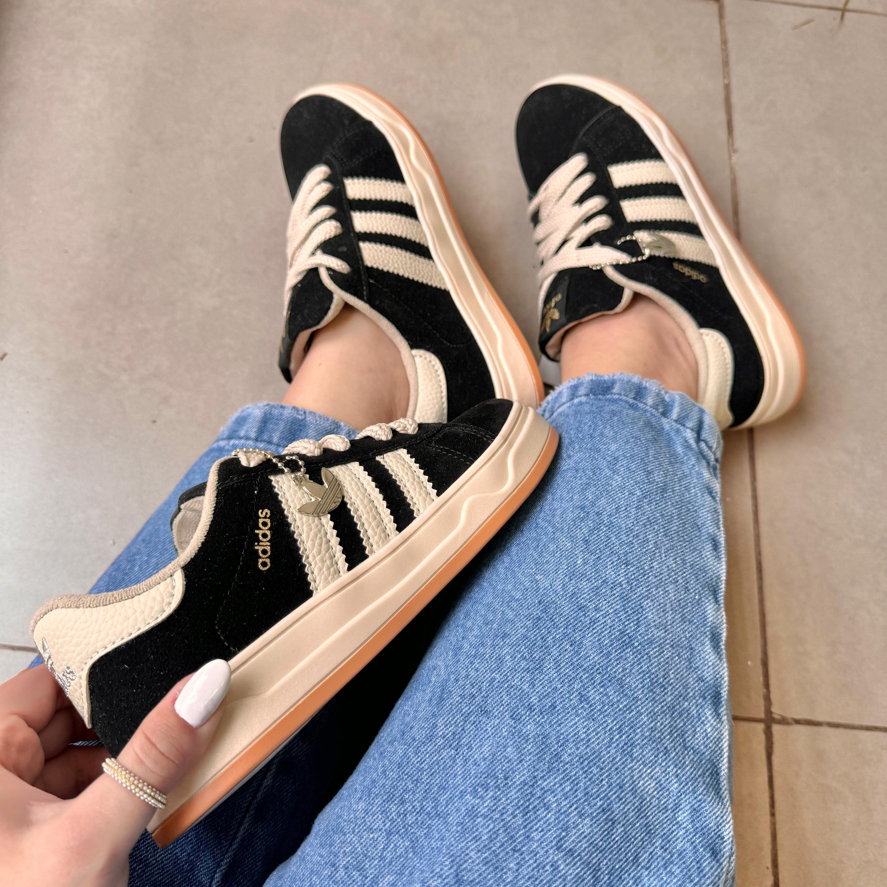 TĂȘnis Adidas Campus Preto Premium