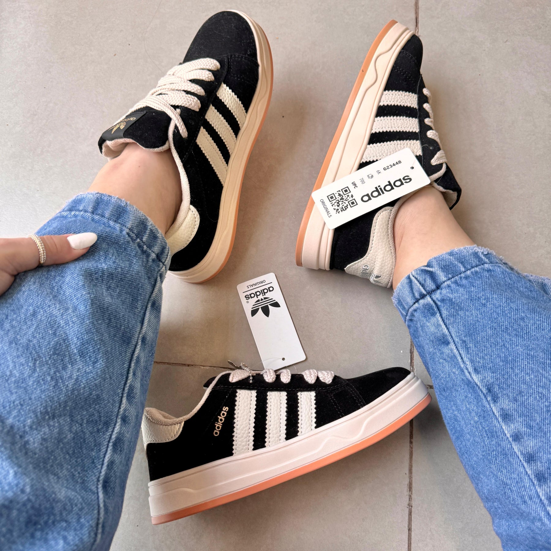 TĂȘnis Adidas Campus Preto Premium