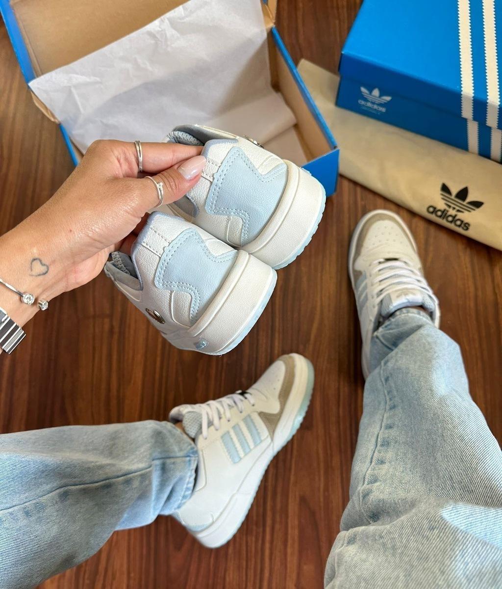 TĂȘnis Adidas Forum Azul Premium