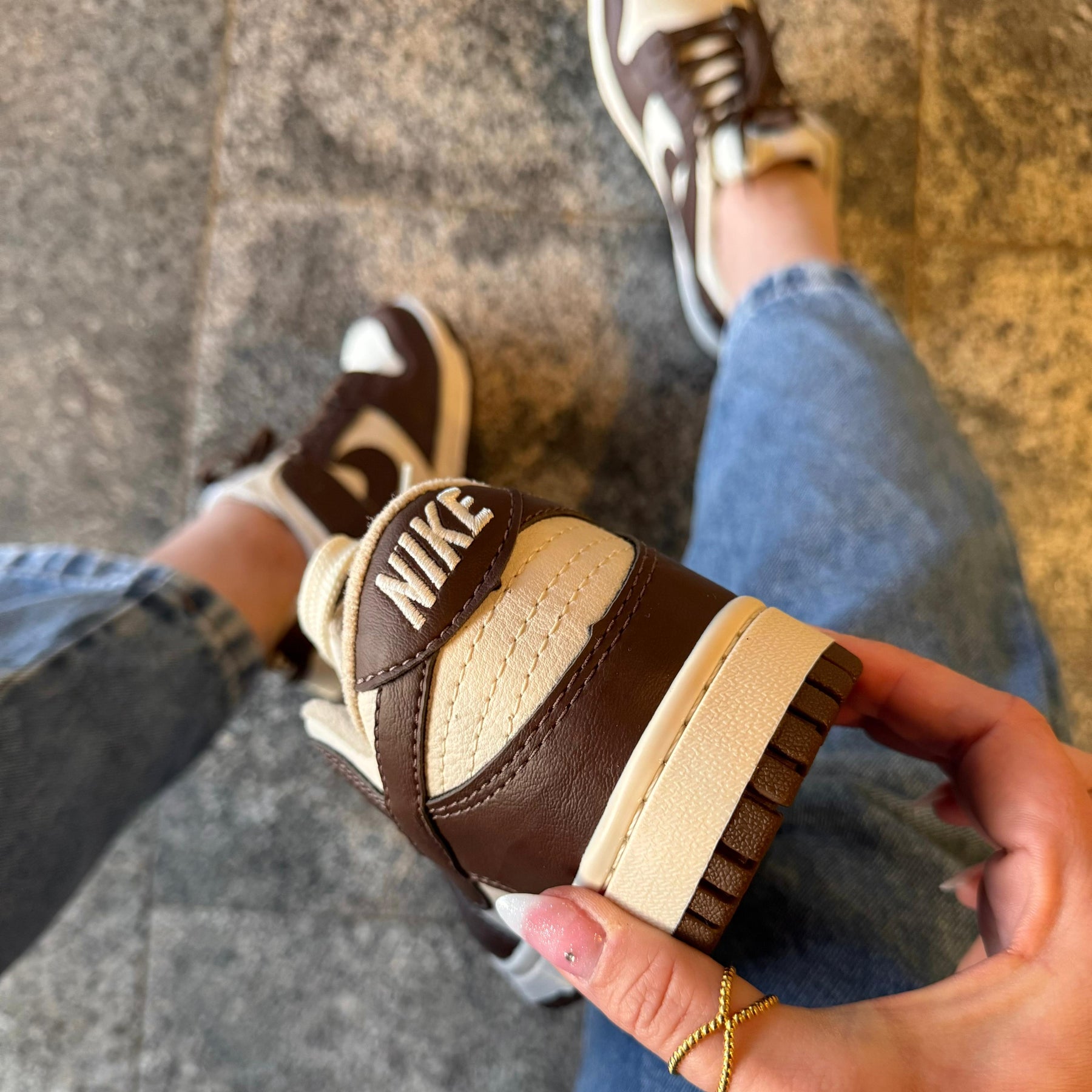 Tênis Nike Dunk Cacau Premium