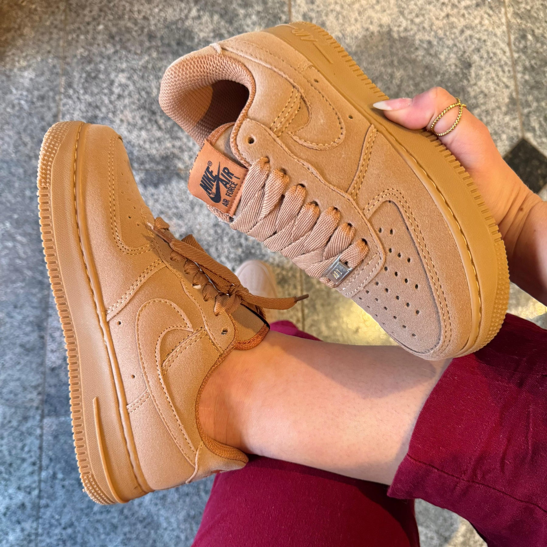 Tênis Nike Air Force 1 Caramelo 2.0