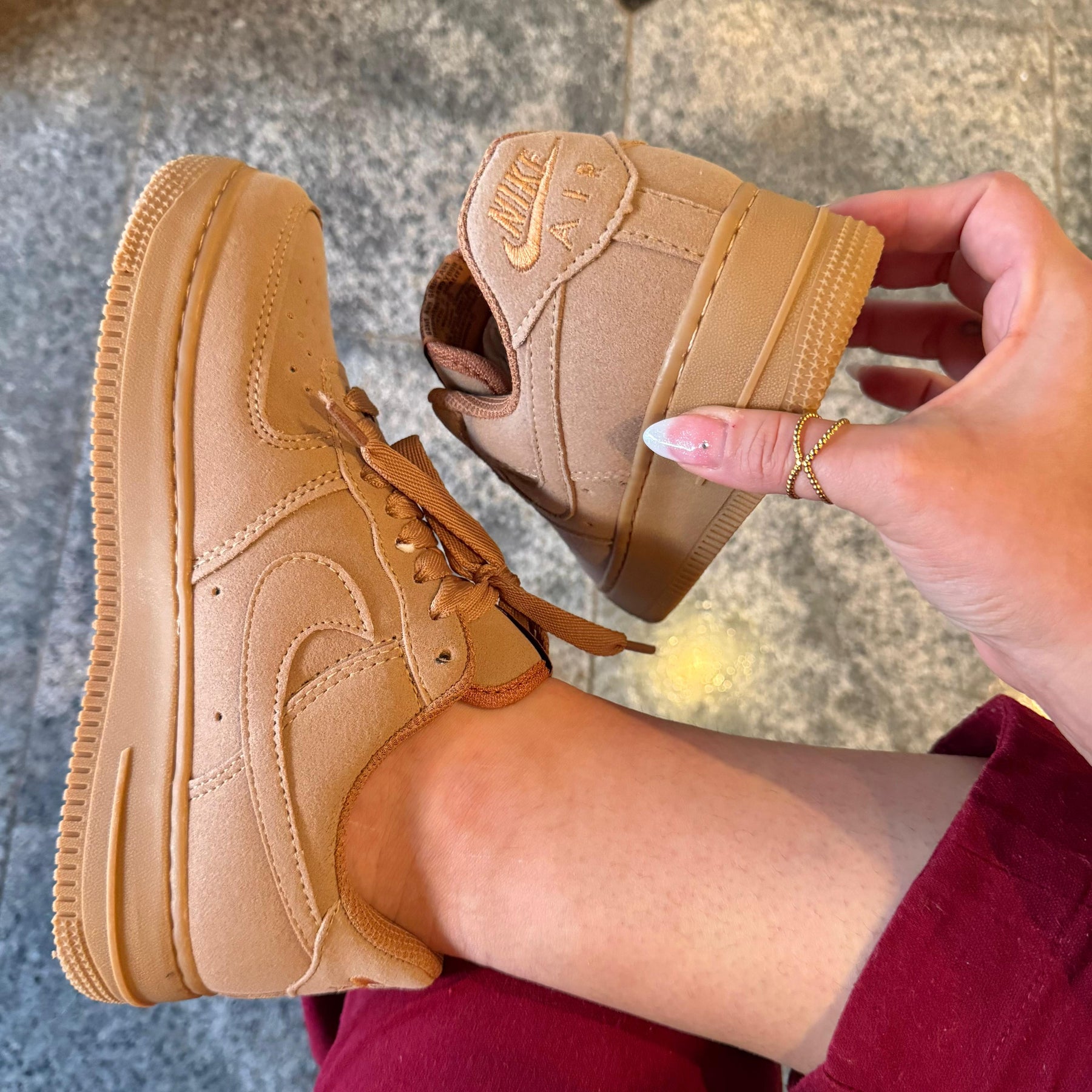 Tênis Nike Air Force 1 Caramelo 2.0