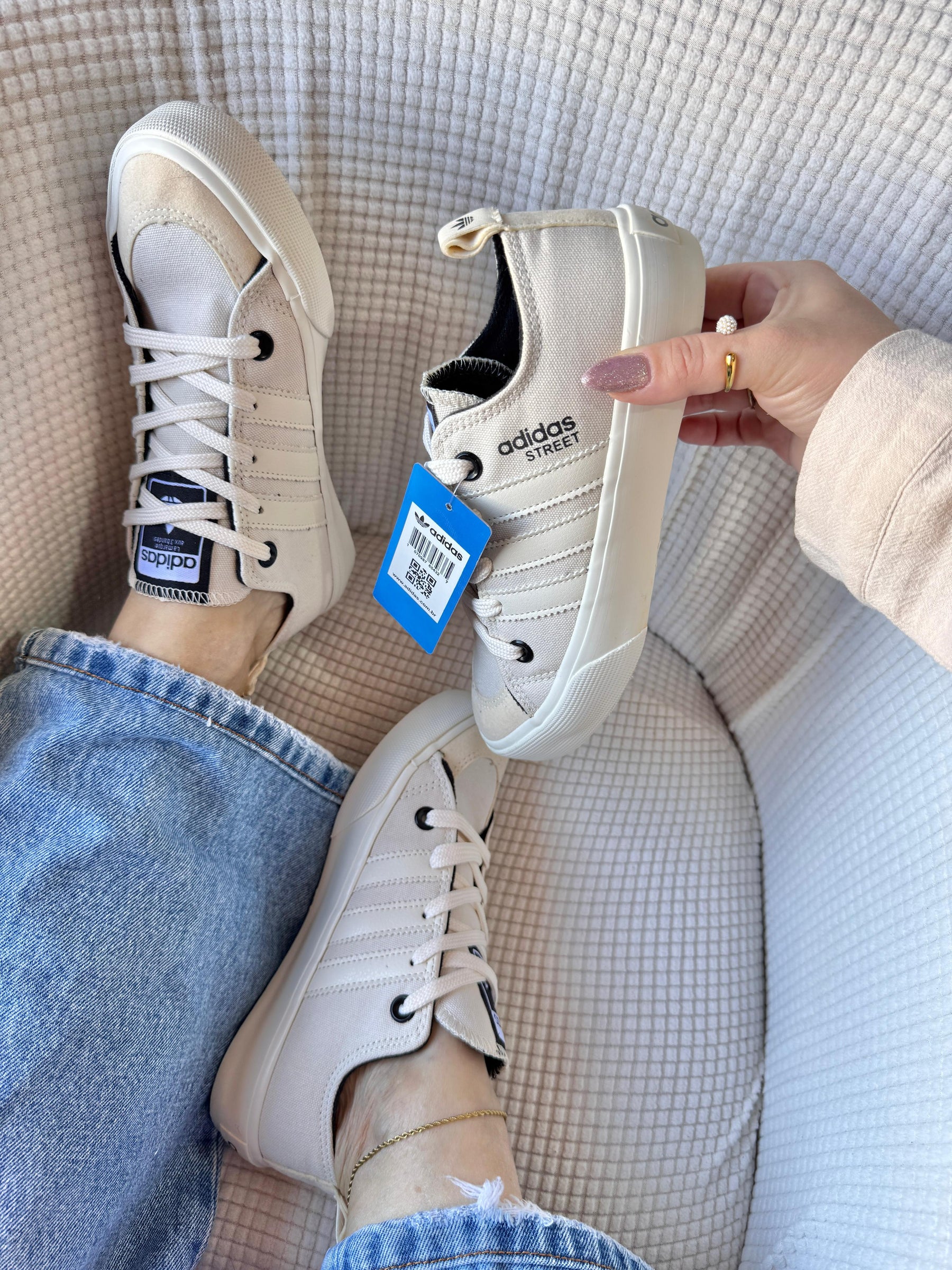 Tênis Adidas Street Vanilla Premium