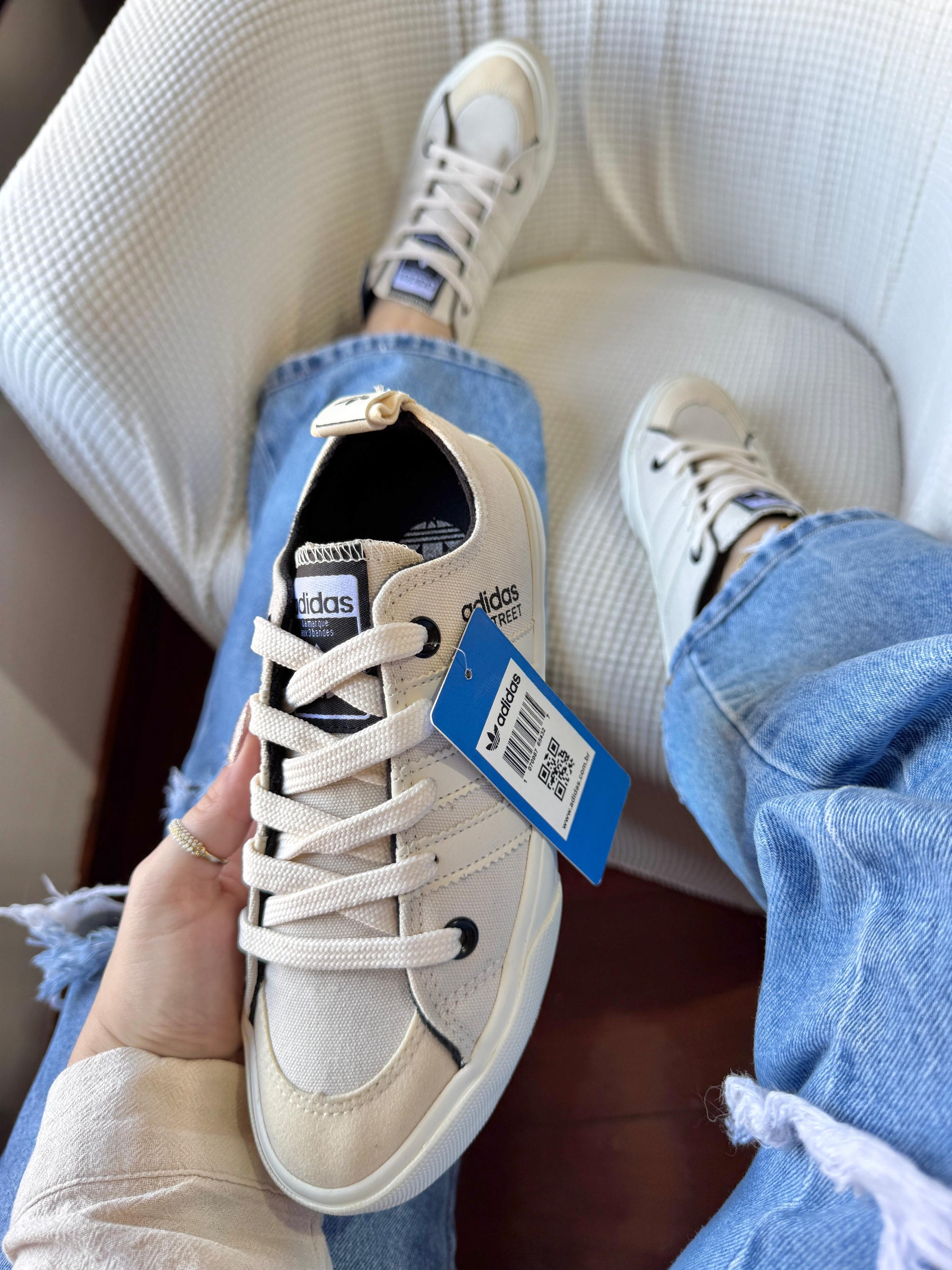 Tênis Adidas Street Vanilla Premium