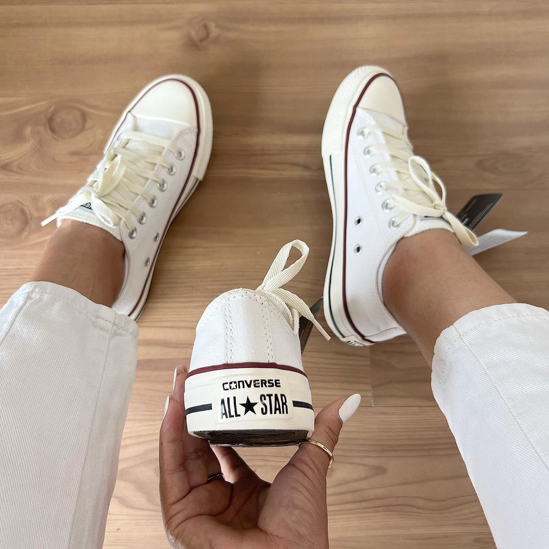 Tênis All Star Off White Vermelho Premium