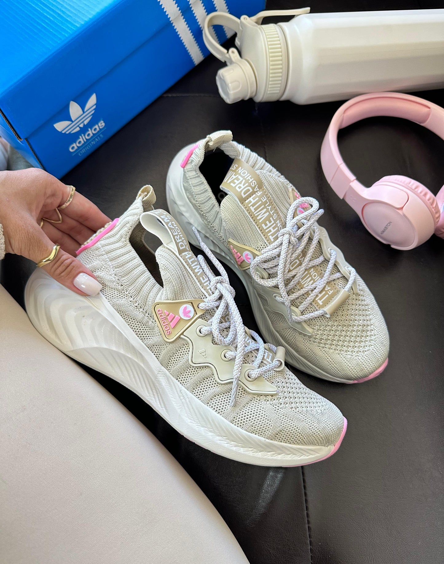 Tênis Adidas KNIT B3 Rosa Safari Prime