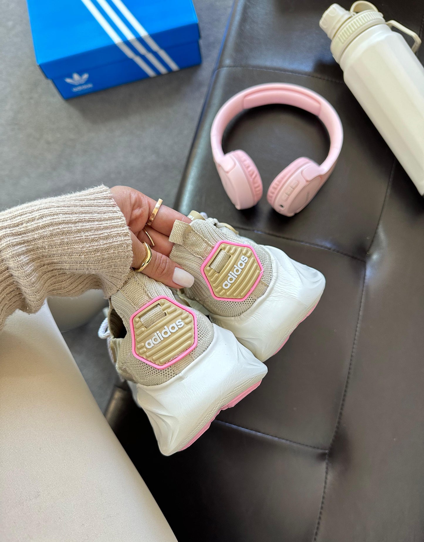 Tênis Adidas KNIT B3 Rosa Safari Prime