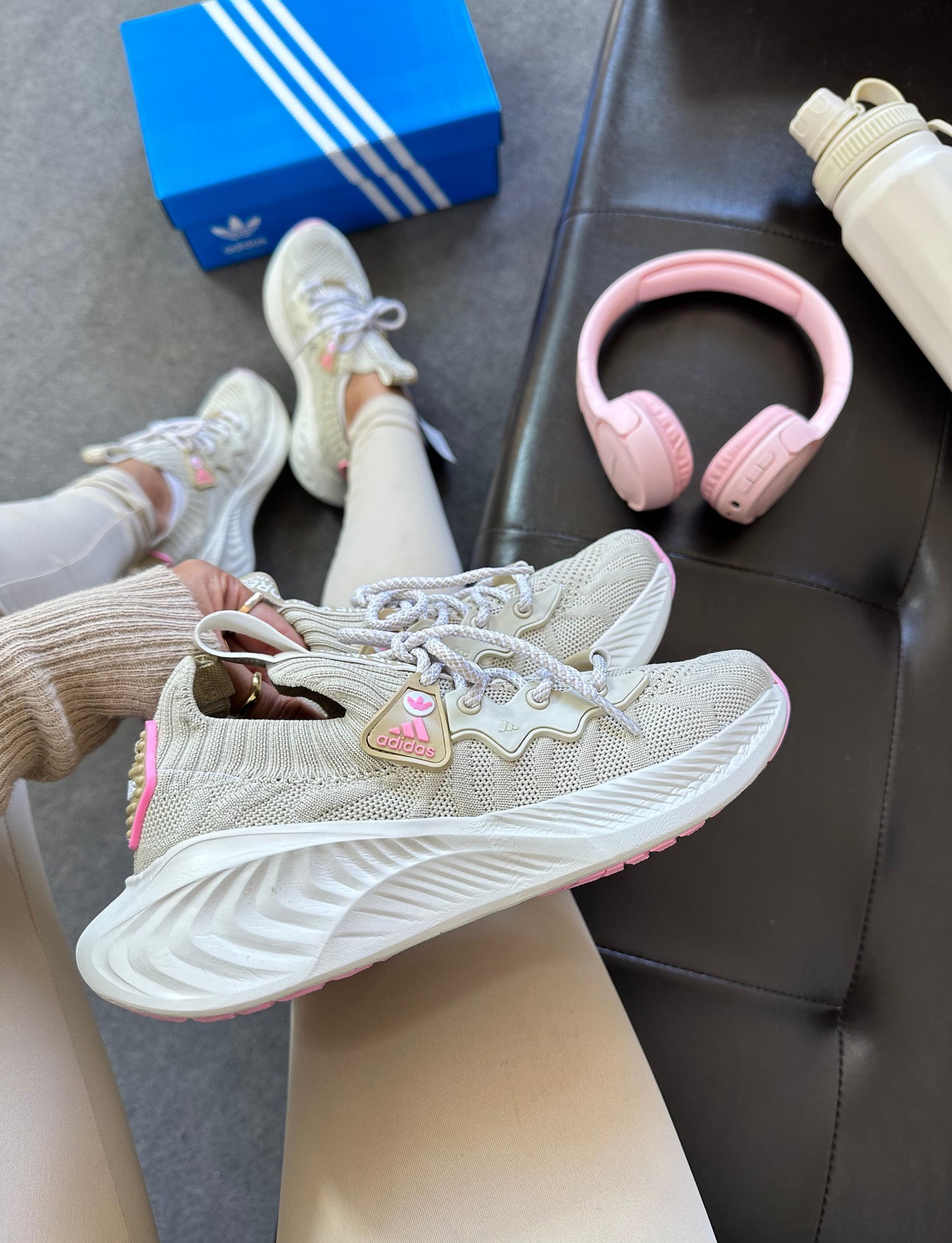 Tênis Adidas KNIT B3 Rosa Safari Prime