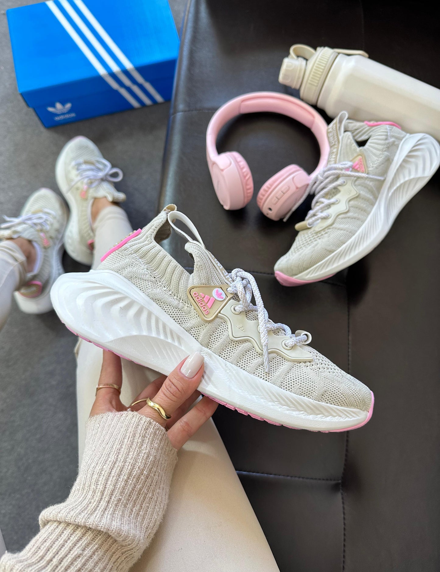 Tênis Adidas KNIT B3 Rosa Safari Prime