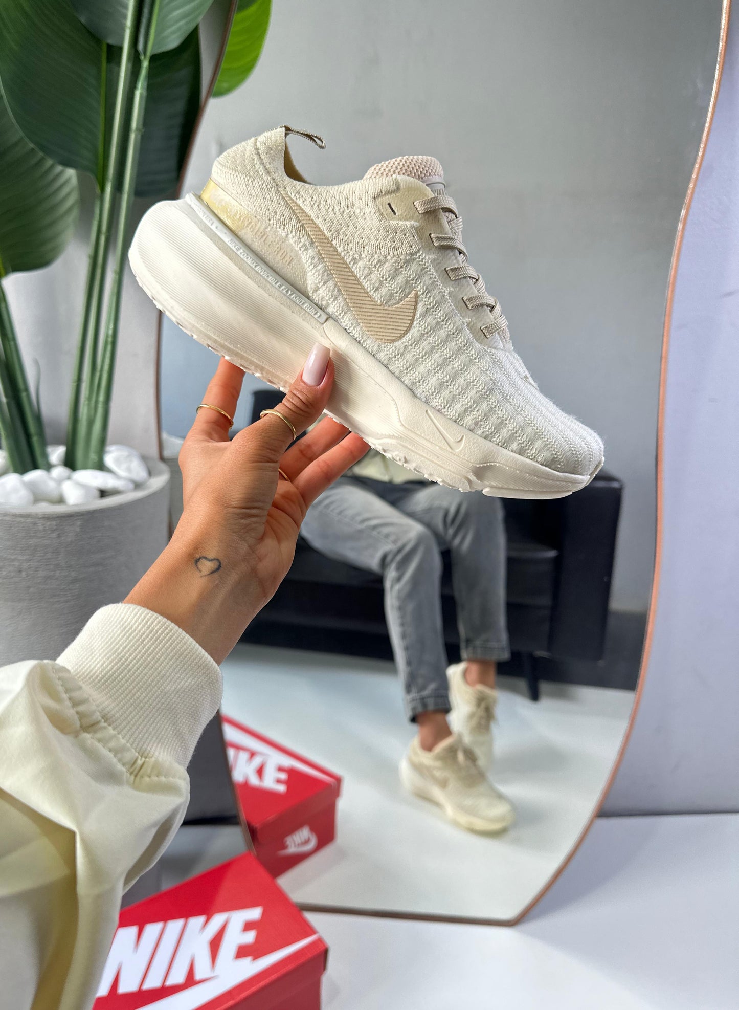 Tênis Nike Zoom X Invicible Run 3 Vanilla Cream