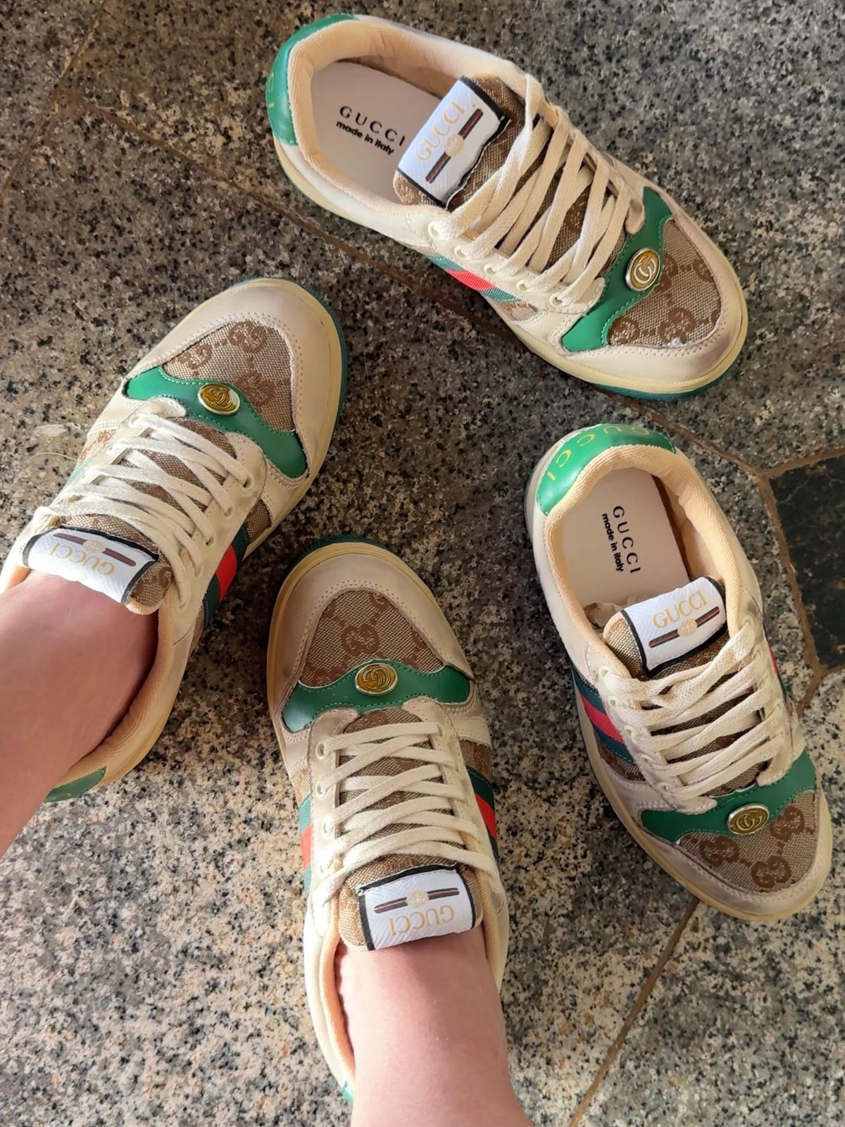Tênis Gucci Screener Feminino Casual