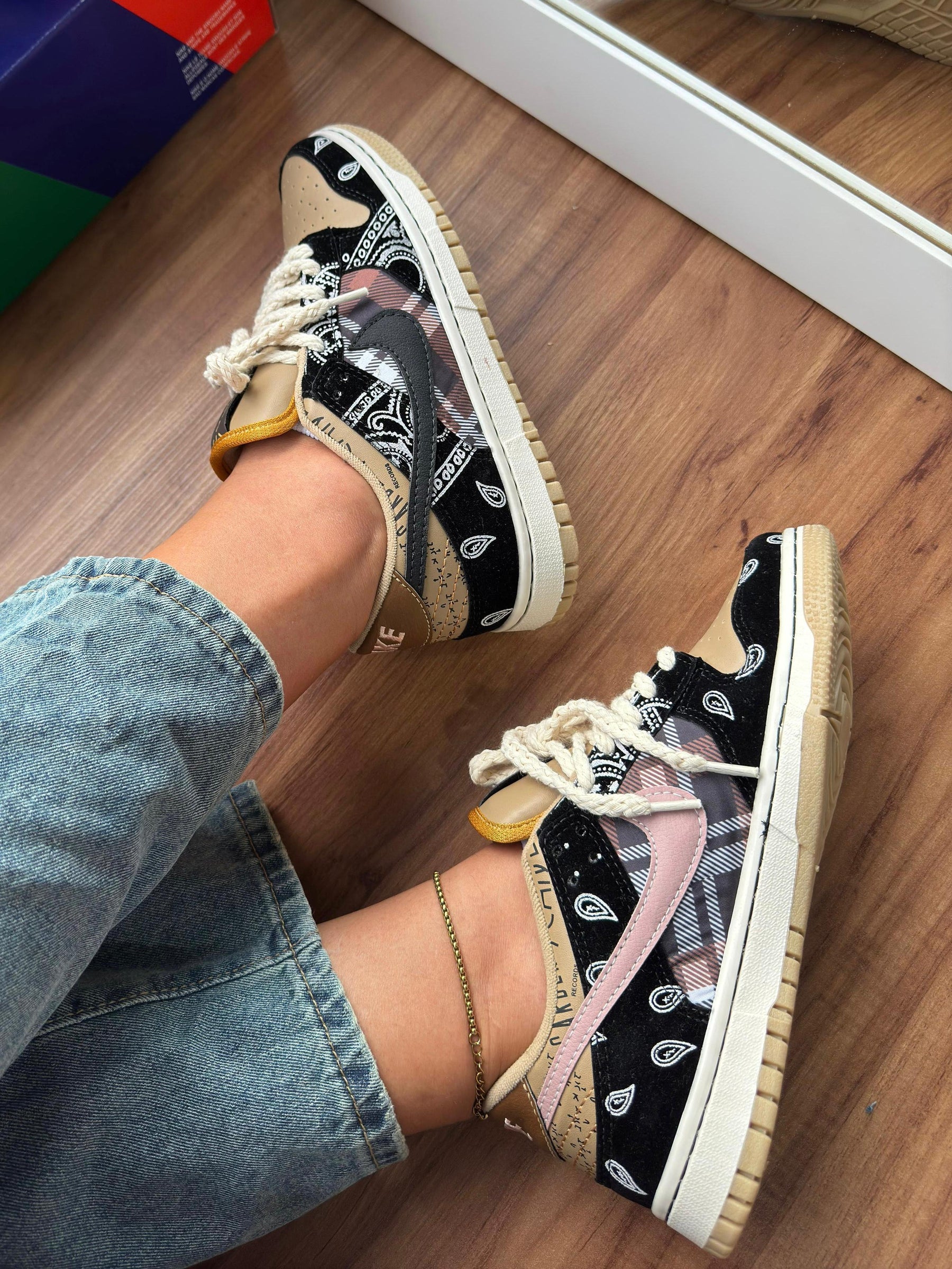 Tênis Nike Dunk Travis Scott Cactus Premium