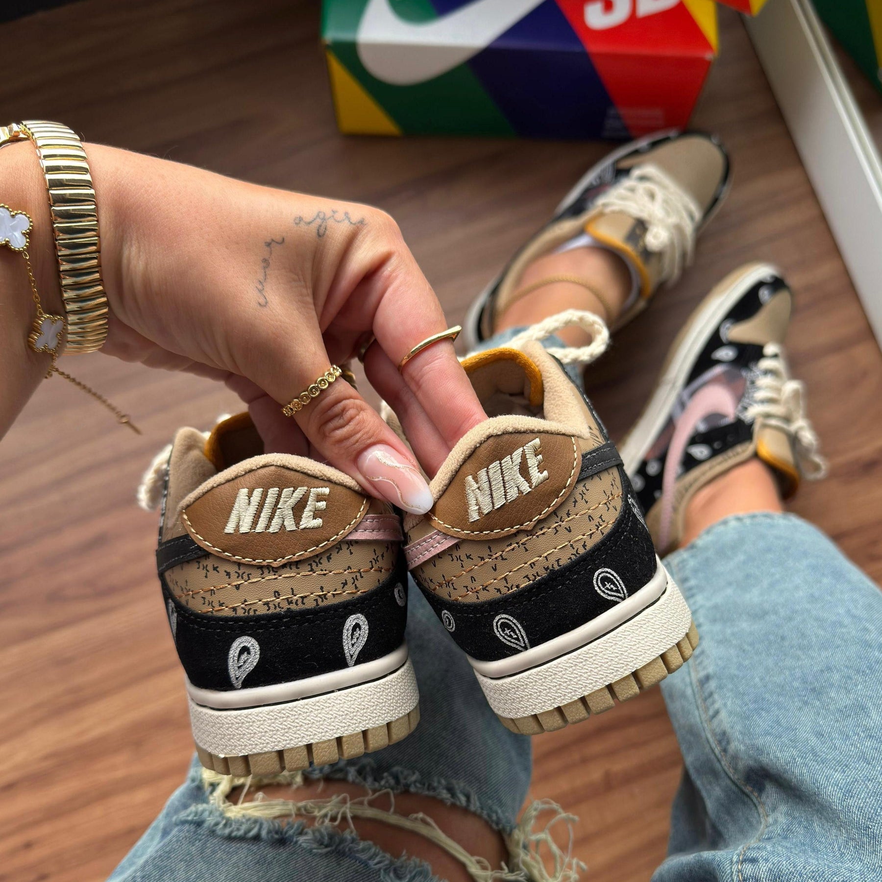Tênis Nike Dunk Travis Scott Cactus Premium