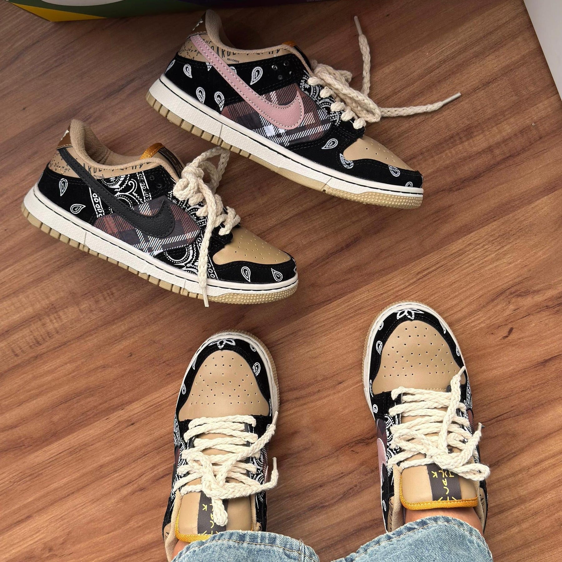 Tênis Nike Dunk Travis Scott Cactus Premium