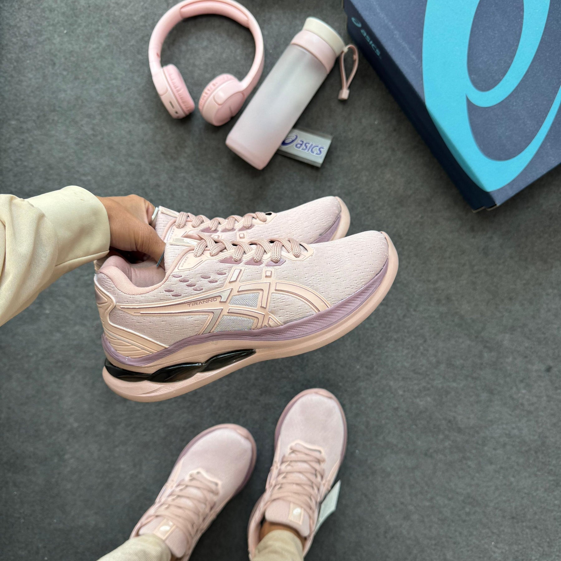 Tênis Asics Gel Tirano Rosa Prime
