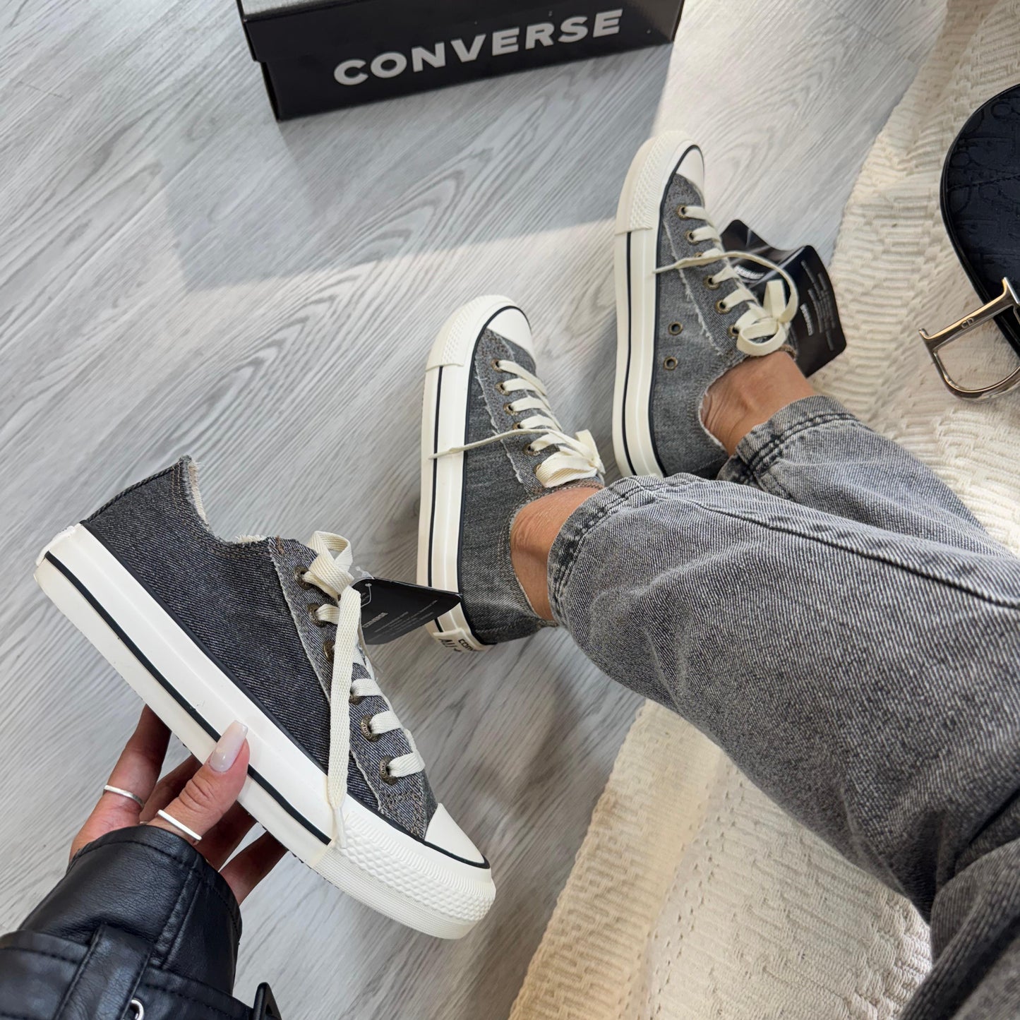 Tênis All Star Jeans Preto Prime