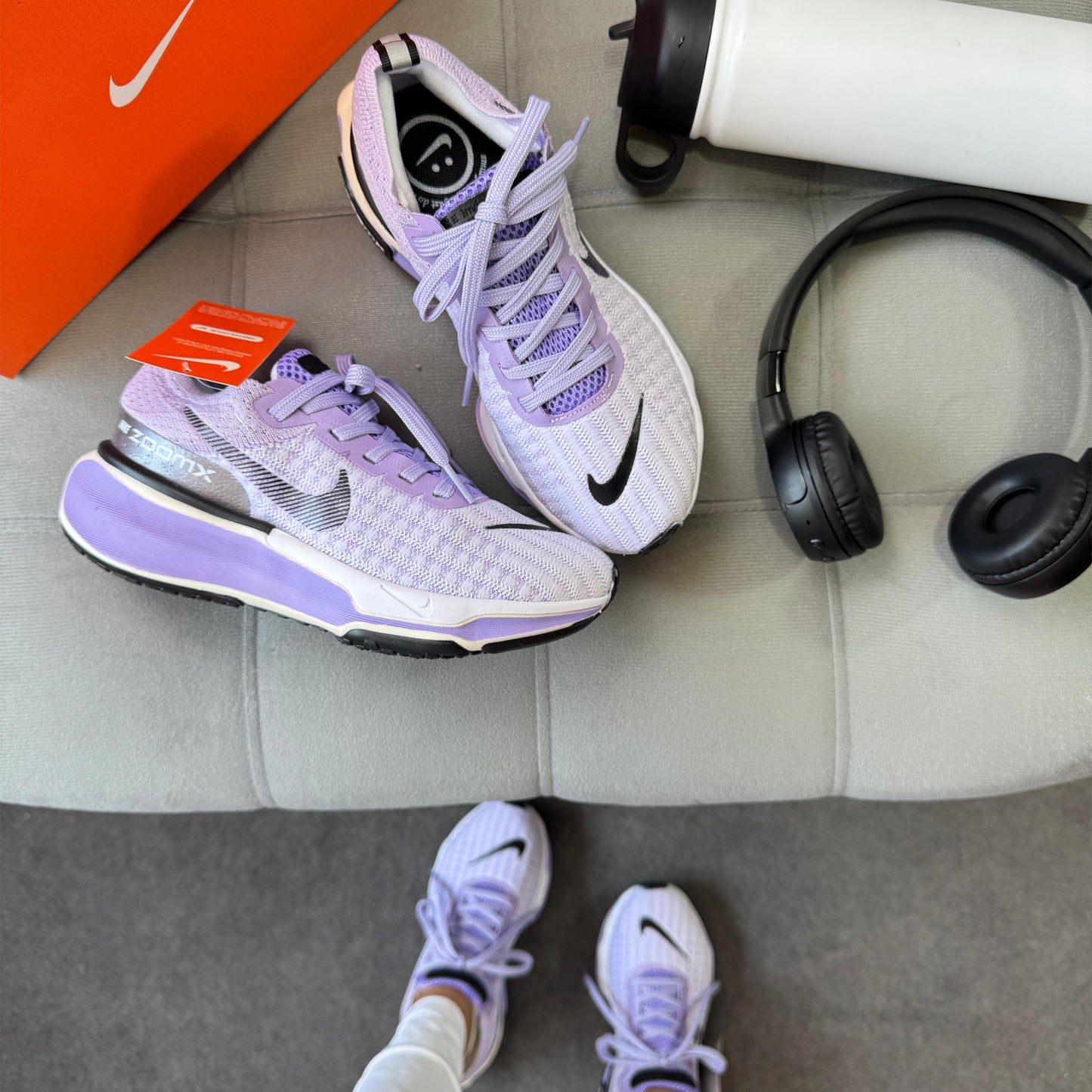 Tênis Nike Zoom X Invincible Run 3 Lilás Premium