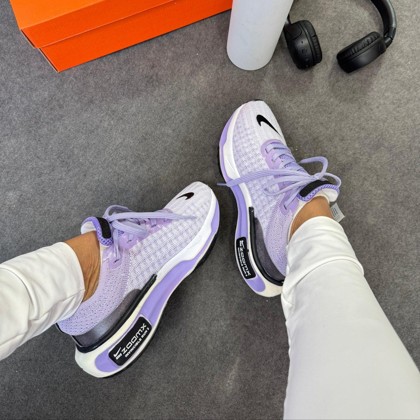 Tênis Nike Zoom X Invincible Run 3 Lilás Premium