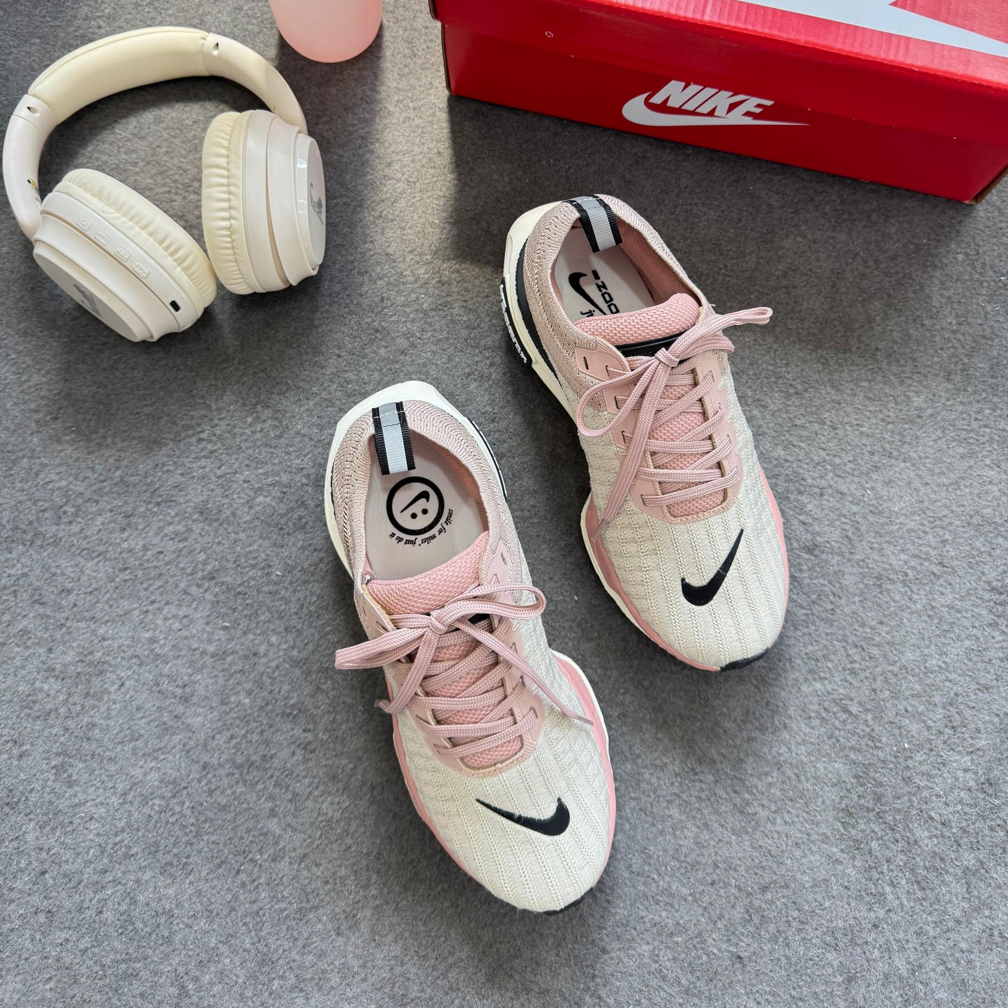 Tênis Nike Zoom X Invincible Run 3 Rosê Premium