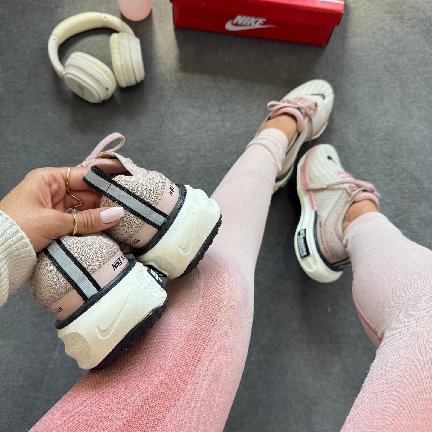 Tênis Nike Zoom X Invincible Run 3 Rosê Premium