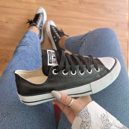 Tênis All Star Glow Preto Feminino Premium