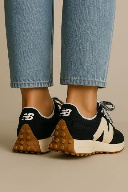 Tênis New Balance 327 Black Vegan Vintage Prime