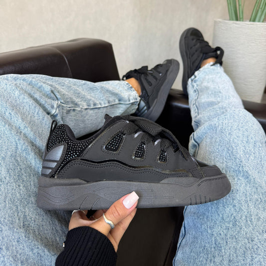 Tênis Adidas Oziris Pedraria Preto Prime