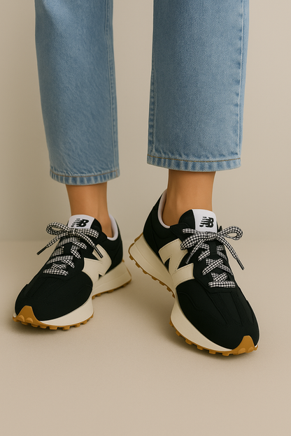 Tênis New Balance 327 Black Vegan Vintage Prime