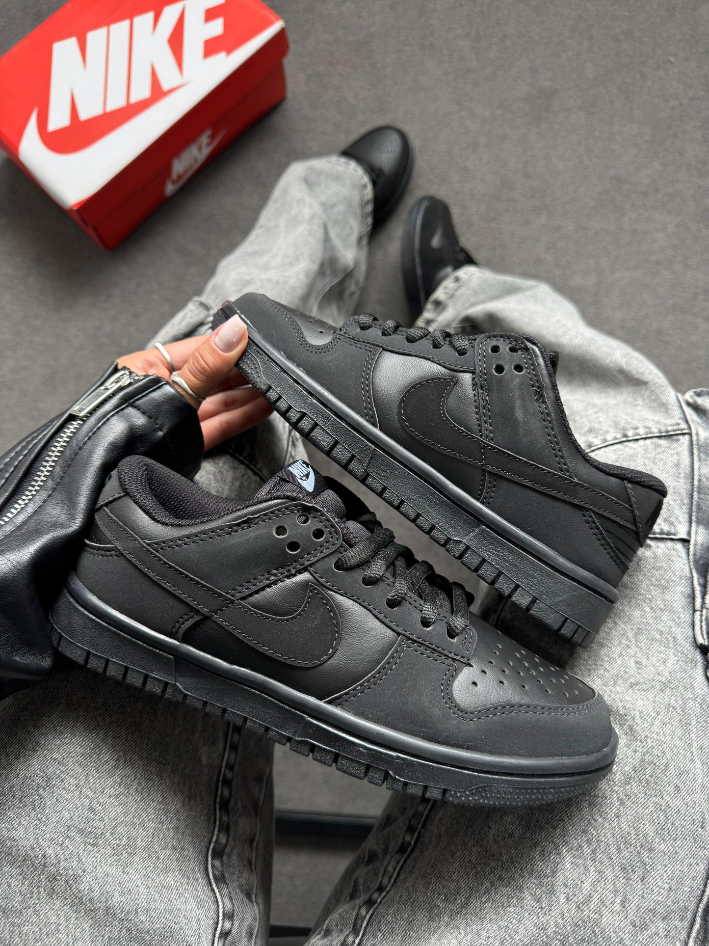 Tênis Nike Dunk Low Pro All Black Luxo