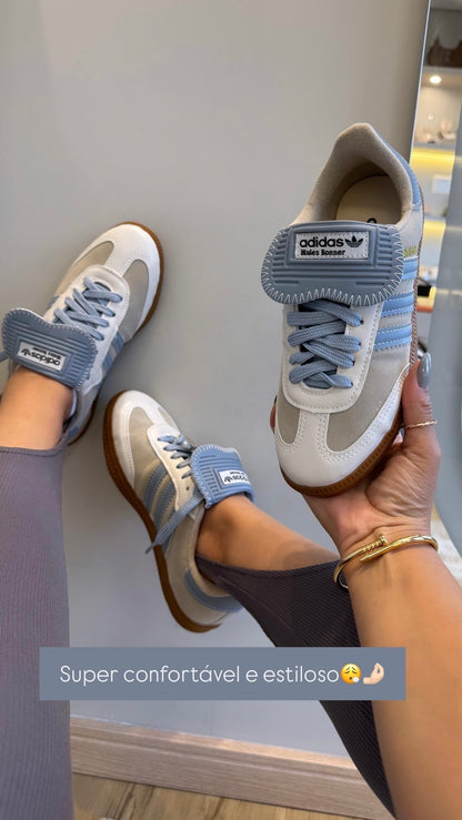 Tênis Adidas Samba Wales Bonner Azul