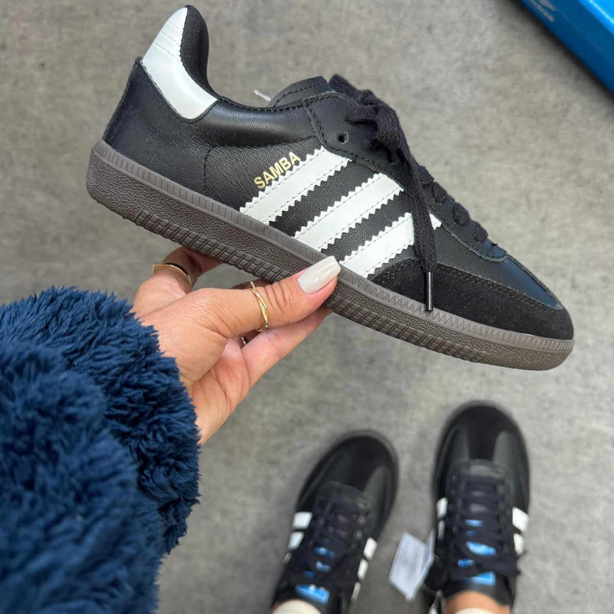 Tênis Adidas Samba OG Preto em Couro Legítimo