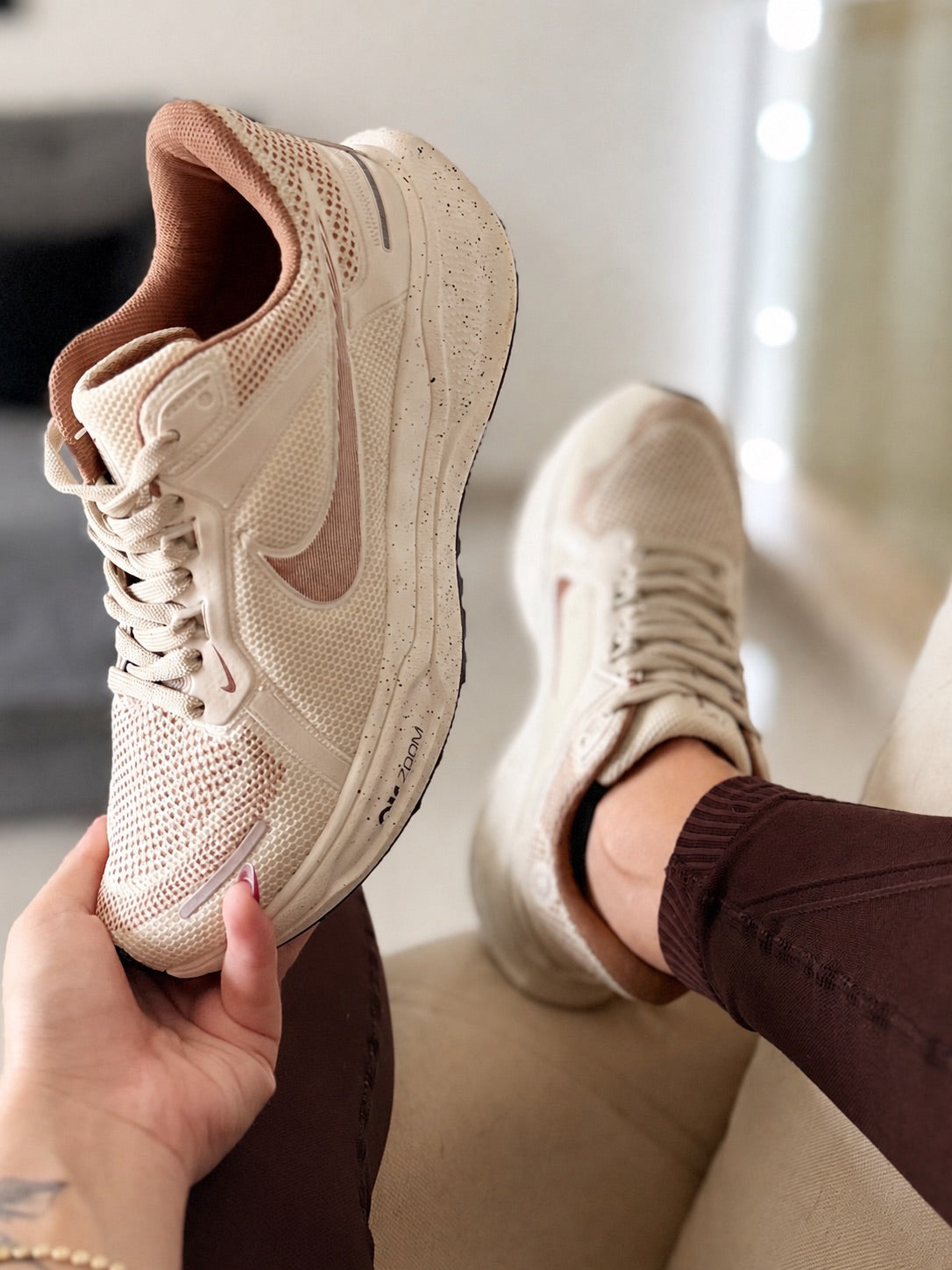 Tênis Nike Air Zoom Pegasus 41 Vanilla Capuccino Premium – Tênis Divas