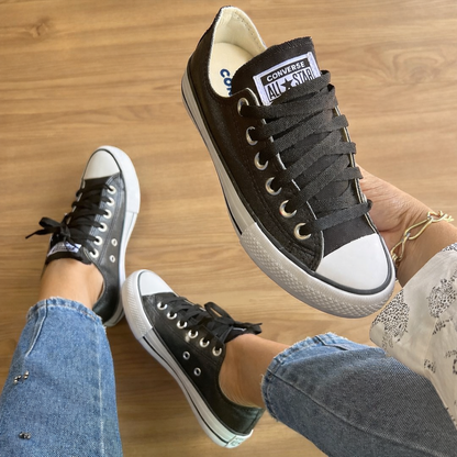 Tênis All Star Glow Preto Feminino Premium