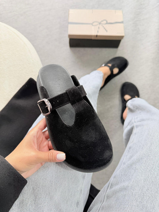 Sandália Clogs Preto Luxo