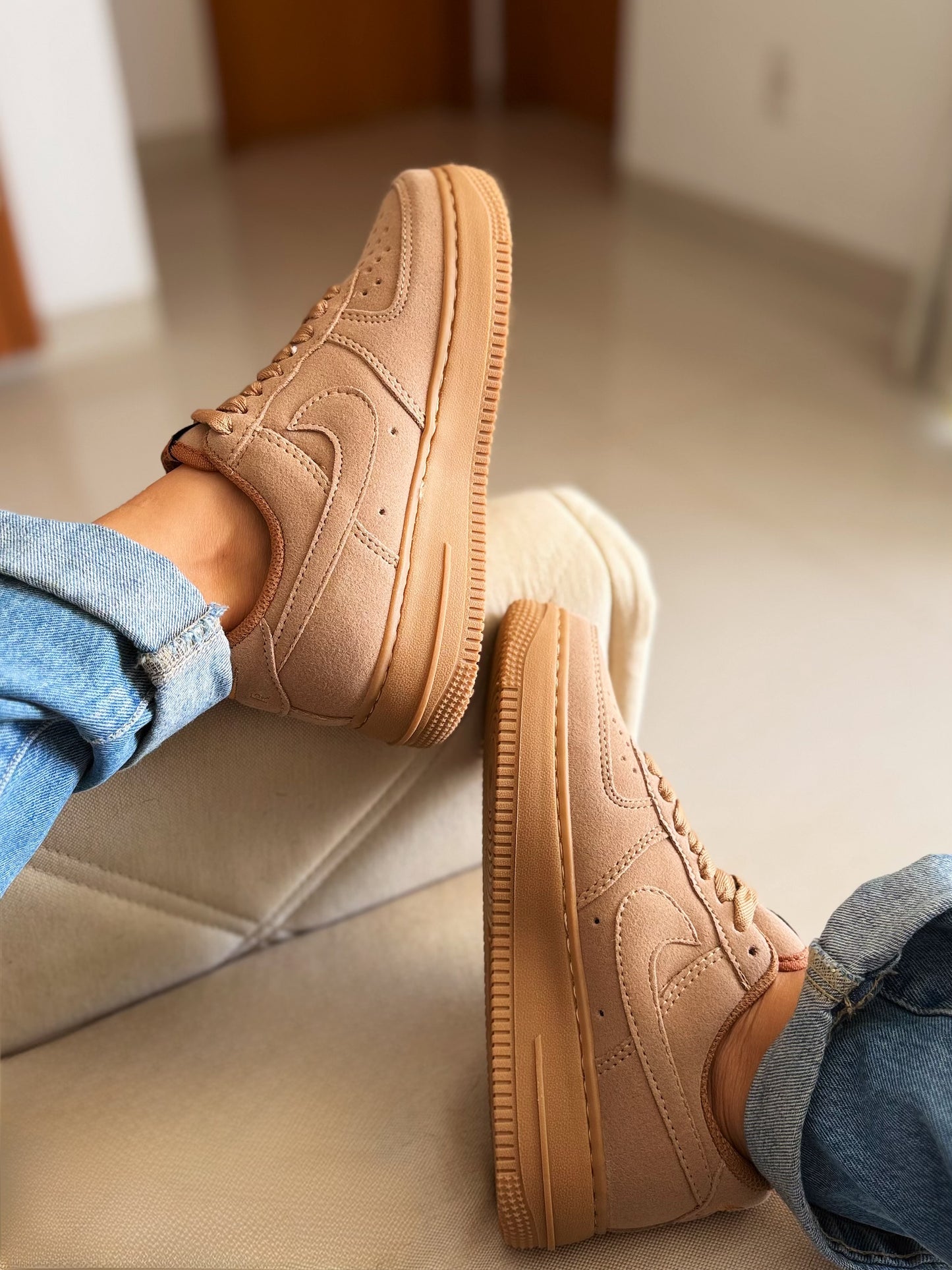 Tênis Nike Air Force 1 Caramelo 2.0